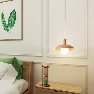 ZOWALA - Scandinavian Disc Wood Dining Room 3-Light Pendant Light Image - 1