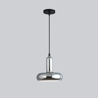 ZOWALA - Scandinavian Round Iron Dining Room Red Pendant Light Image - 18