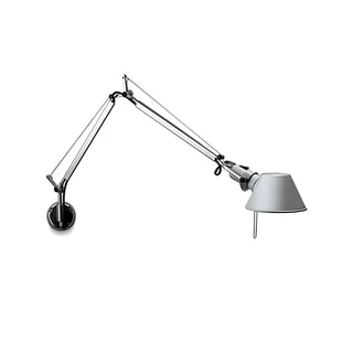 ZOWALA - Contemporary Swing Arm Adjustable Aluminum Silver Wall Light Image - 3