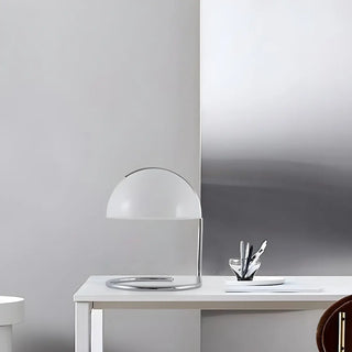 Simple Semicircle  Bedroom Dome Glass Small Table Lamp Zawala Image - 6