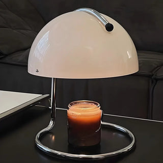 Simple Semicircle  Bedroom Dome Glass Small Table Lamp Zawala Image - 8