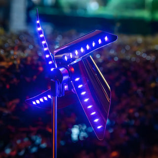 Colorful Windmill Garden Decorative Landscape Lighting Zawala Image - 4