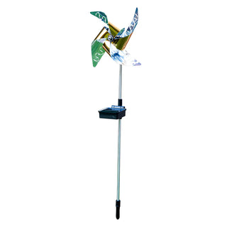 Colorful Windmill Garden Decorative Landscape Lighting Zawala Image - 5