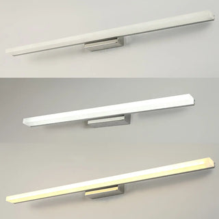 ZOWALA - Modern Rectangular LED Bathroom Vanity Mirror Light Image - 17