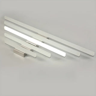 ZOWALA - Modern Rectangular LED Bathroom Vanity Mirror Light Image - 18