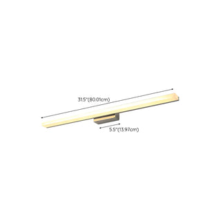 ZOWALA - Modern Rectangular LED Bathroom Vanity Mirror Light Image - 23