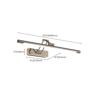 Adjustable Stylish Chrome Cylinder LED Vanity Light Zawala Image - 18