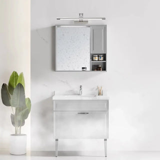 Adjustable Stylish Chrome Cylinder LED Vanity Light Zawala Image - 3