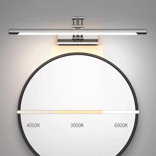 Adjustable Stylish Chrome Cylinder LED Vanity Light Zawala Image - 4