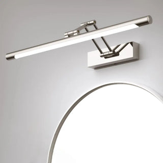 Adjustable Stylish Chrome Cylinder LED Vanity Light Zawala Image - 5