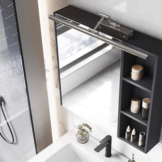 Adjustable Stylish Chrome Cylinder LED Vanity Light Zawala Image - 6