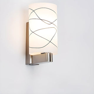 Mini Simple White Cylinder Metal Wall Sconce Light Zawala Image - 10