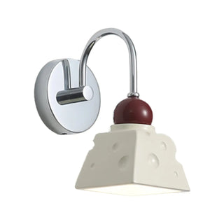 Creative Cheese-Inspired Yellow LED Wall Sconce Zawala Image - 10