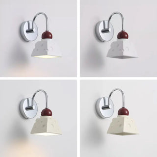 Creative Cheese-Inspired Yellow LED Wall Sconce Zawala Image - 12