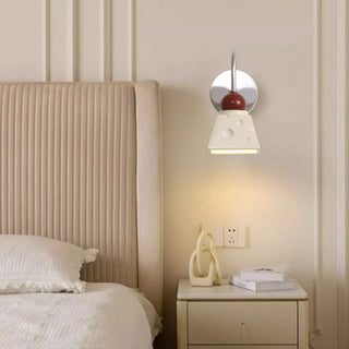 Creative Cheese-Inspired Yellow LED Wall Sconce Zawala Image - 4