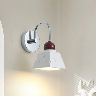 Creative Cheese-Inspired Yellow LED Wall Sconce Zawala Image - 6