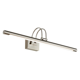 ZOWALA - Modern Stylish Silver Linear LED Metallic Vanity Light Image - 11