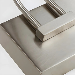 ZOWALA - Modern Stylish Silver Linear LED Metallic Vanity Light Image - 13