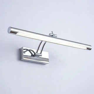 Simple Adjustable Chrome LED Bathroom Vanity Light Zawala Image - 4