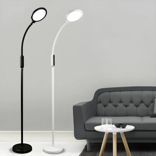 ZOWALA - Simple Adjustable LED Metal Floor Lamp Image - 1