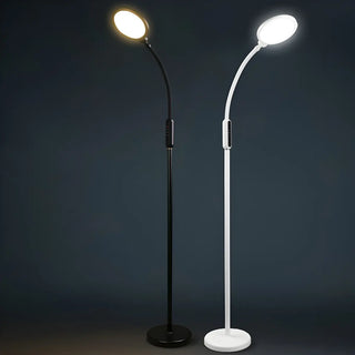 ZOWALA - Simple Adjustable LED Metal Floor Lamp Image - 12