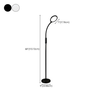 ZOWALA - Simple Adjustable LED Metal Floor Lamp #size