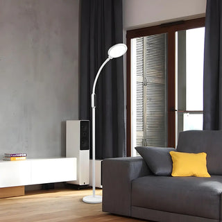 ZOWALA - Simple Adjustable LED Metal Floor Lamp Image - 3