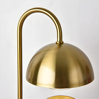 Simple Elegant Dome Shape Metal Candle Table Lamp Zawala Image - 14