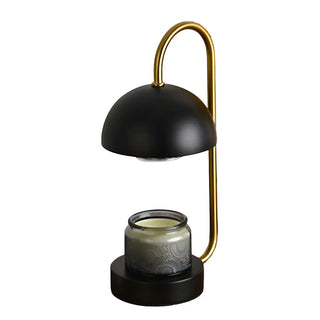 Simple Elegant Dome Shape Metal Candle Table Lamp Zawala Image - 15