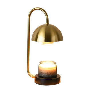 Simple Elegant Dome Shape Metal Candle Table Lamp Zawala Image - 17
