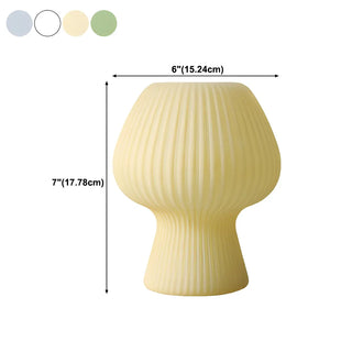 Modern Geometric Textured Glass Bedroom Table Lamp Zawala #size
