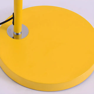 Adjustable Height Simple Yellow Dome Metal Floor Lamp Zawala Image - 18