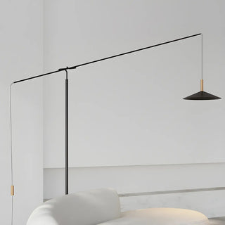 Adjustable Simple Hanging Cone Cantilever Floor Lamp Zawala Image - 10