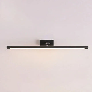Modern Black Cylinder Metal Mirror  Vanity LED Light Zawala Image - 7