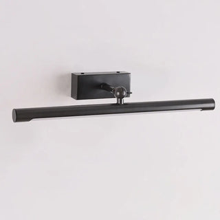 Modern Black Cylinder Metal Mirror  Vanity LED Light Zawala Image - 8
