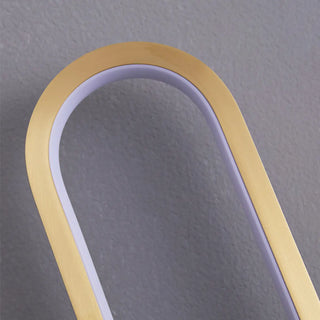 ZOWALA - Simple Gold Oval LED Vanity Wall Light Fixtures Image - 9