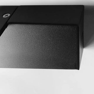 ZOWALA - Simple Black Metal LED Panel Vanity Light Image - 12