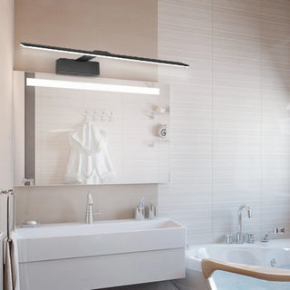 ZOWALA - Simple Black Metal LED Panel Vanity Light Image - 5