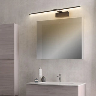 ZOWALA - Simple Black Metal LED Panel Vanity Light Image - 6