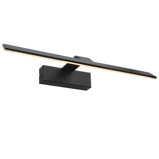 ZOWALA - Simple Black Metal LED Panel Vanity Light Image - 9