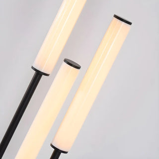 Adjustable Height Black Stand Simple Tube Floor Lamp Zawala Image - 7