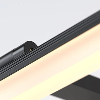 Simple Rectangular Bathroom LED Vanity Mirror Light Zawala Image - 10