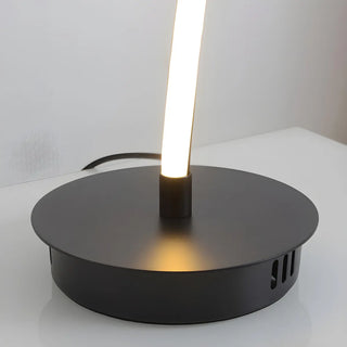 Simple Linear Spiral Candle Cordless LED Table Lamp Zawala Image - 9