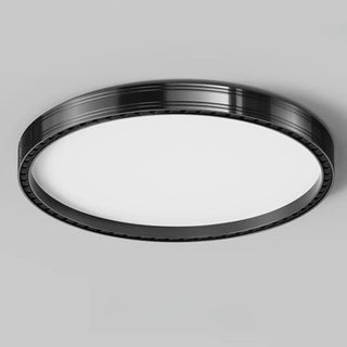 ZOWALA - Bedroom Minimalist Black Square Flush Mount Light Image - 11