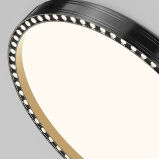 ZOWALA - Bedroom Minimalist Black Square Flush Mount Light Image - 15