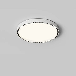 ZOWALA - Bedroom Minimalist Black Square Flush Mount Light Image - 5