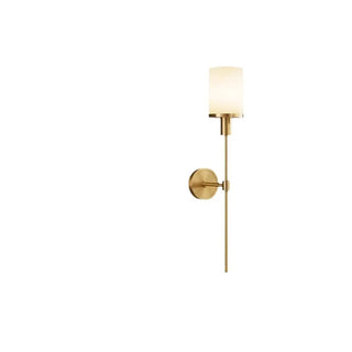 Simple Cylinder and Linear Metal LED Wall Sconce Zawala Image - 7