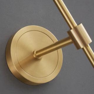 Simple Cylinder and Linear Metal LED Wall Sconce Zawala Image - 8