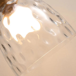 ZOWALA - Contemporary Cone Clear Glass Dining Room Pendant Light Image - 14