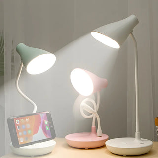 Modern Minimalist Conical Shade Adjustable Table Lamp Zawala Image - 2